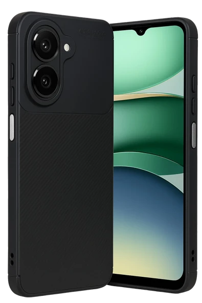 Zipax Xiaomi Redmi A5 4G Kılıf Karbon Görünümlü Silikon Azn-Carbon ürün görseli 1