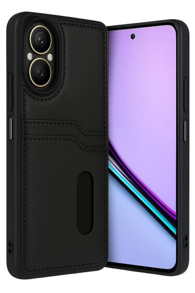 Zipax Realme 12 Lite Kılıf Kartlıklı Silikon Kapak Azn-Sara ürün görseli 1