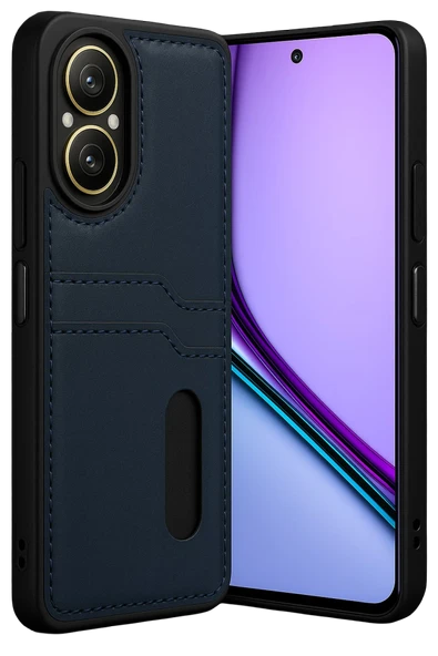 Zipax Realme 12 Lite Kılıf Kartlıklı Silikon Kapak Azn-Sara ürün görseli 1