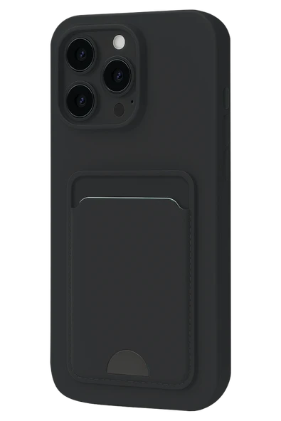 Zipax Apple iPhone 16 Plus Kılıf Kartlıklı Soft Silikon Azn-Kelvin ürün görseli 1