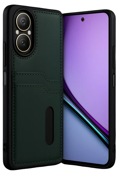 Zipax Realme 12 Lite Kılıf Kartlıklı Silikon Kapak Azn-Sara ürün görseli 1