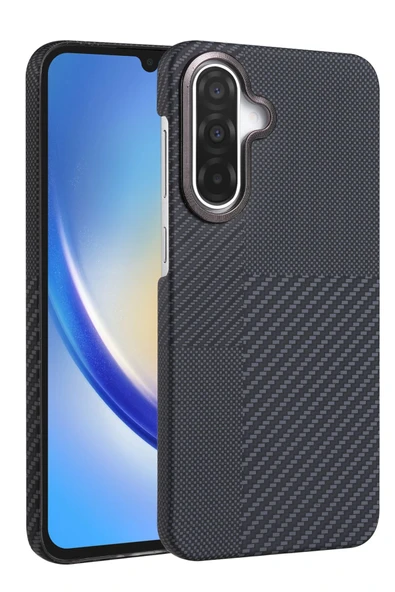 Zipax Samsung Galaxy A56 Kılıf Kevlar Şık Görünüm Magesafe Özellikli Azn-Vga-Mgsf ürün görseli 1