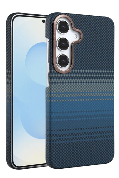 Zipax Samsung Galaxy S25 Kılıf Kevlar Şık Görünüm Magesafe Özellikli Azn-Vga-Mgsf ürün görseli 1