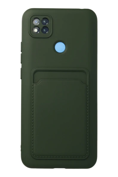 Zipax Xiaomi Redmi 9C Kılıf Kartlıklı Soft Silikon Azn-Kelvin ürün görseli 1