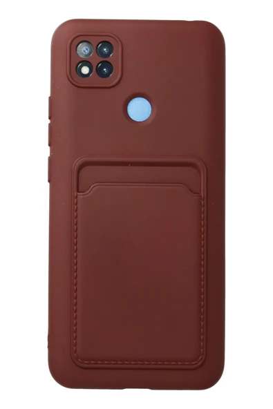 Zipax Xiaomi Redmi 9C Kılıf Kartlıklı Soft Silikon Azn-Kelvin ürün görseli 1
