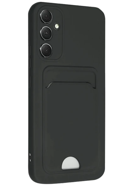 Zipax Samsung Galaxy A16 5G Kılıf Kartlıklı Soft Silikon Azn-Kelvin ürün görseli 1