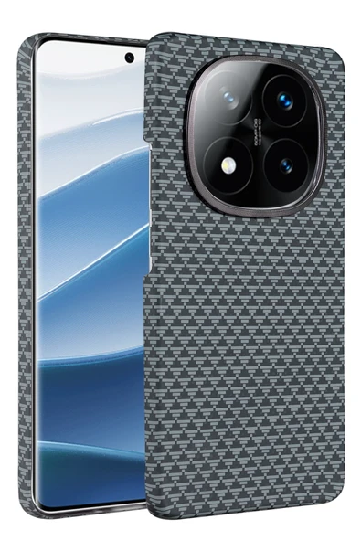 Zipax Xiaomi Redmi Note 14 Pro 5G Kılıf Kevlar Şık Görünüm Magesafe Özellikli Azn-Vga-Mgsf ürün görseli 1