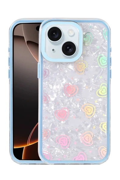 Zipax Apple iPhone 15 Kılıf Desenli Silikon Kapak Azn-Lumi ürün görseli 1
