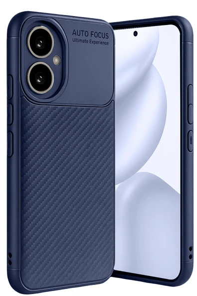 Zipax Honor 400 Kılıf Karbon Görünümlü Silikon Azn-Carbon ürün görseli 1