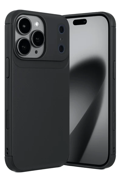 Zipax Apple iPhone 17 Pro Kılıf Karbon Görünümlü Silikon Azn-Carbon ürün görseli 1