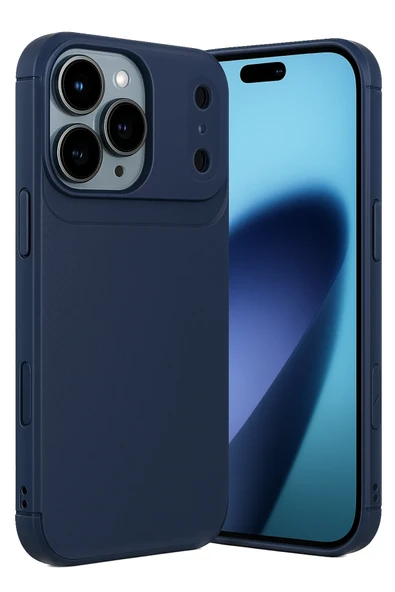 Zipax Apple iPhone 17 Pro Kılıf Karbon Görünümlü Silikon Azn-Carbon ürün görseli 1