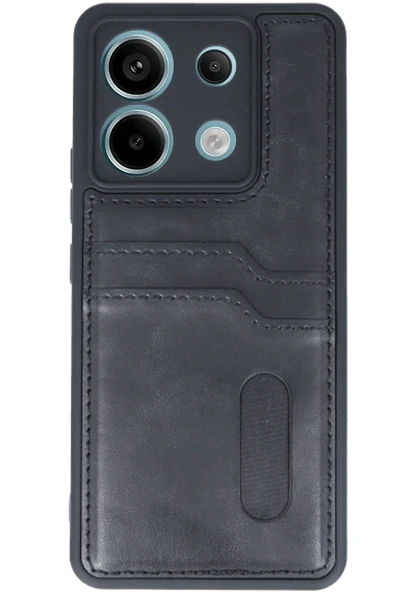 Zipax Xiaomi Redmi Note 13 Pro 4G Kılıf Kartlıklı Silikon Kapak Azn-Sara ürün görseli 1