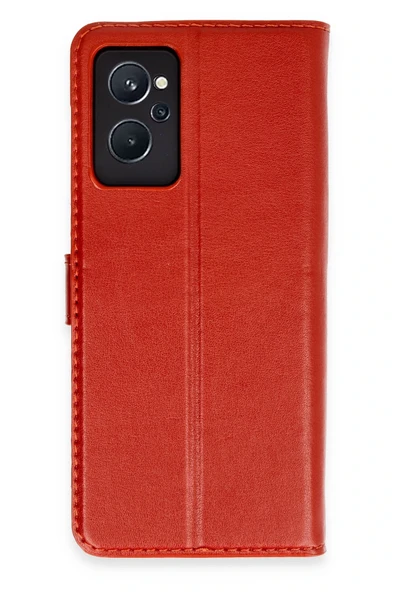 Zipax Oppo Realme 9i 4G Kılıf Standlı Kapaklı Kartlıklı Cüzdan Azn-TrendS ürün görseli 1