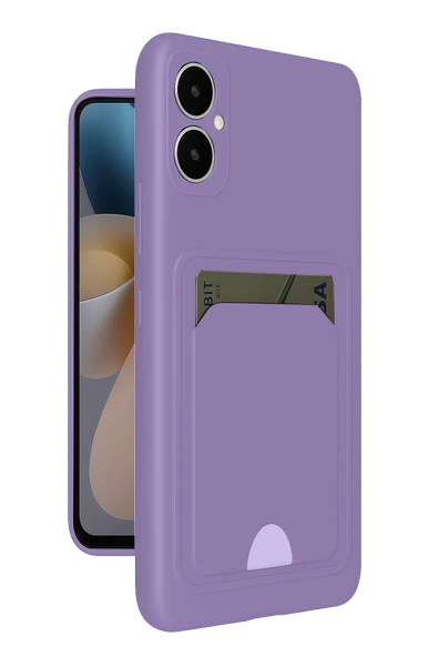 Zipax Samsung Galaxy A05 Kılıf Kartlıklı Soft Silikon Azn-Kelvin ürün görseli 1