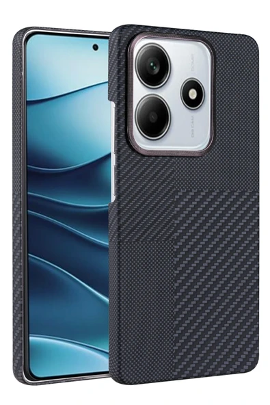 Zipax Xiaomi Redmi Note 14 Pro 4G Kılıf Kevlar Şık Görünüm Magesafe Özellikli Azn-Vga-Mgsf ürün görseli 1