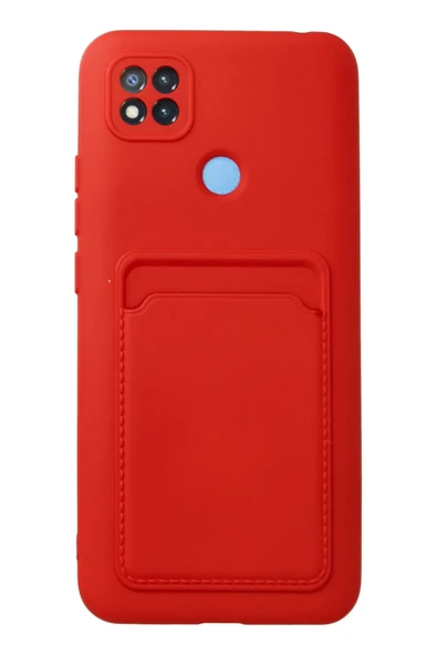 Zipax Xiaomi Redmi 9C Kılıf Kartlıklı Soft Silikon Azn-Kelvin ürün görseli 1