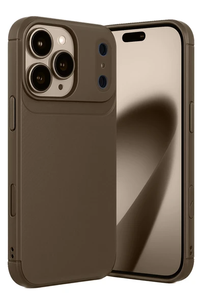 Zipax Apple iPhone 17 Pro Kılıf Karbon Görünümlü Silikon Azn-Carbon ürün görseli 1