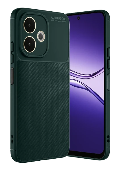 Zipax Oppo A5 Pro 4G Kılıf Karbon Görünümlü Silikon Azn-Carbon ürün görseli 1