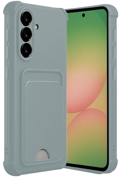 Zipax Samsung Galaxy A36 Kılıf Kartlıklı Soft Silikon Azn-Kelvin ürün görseli 1