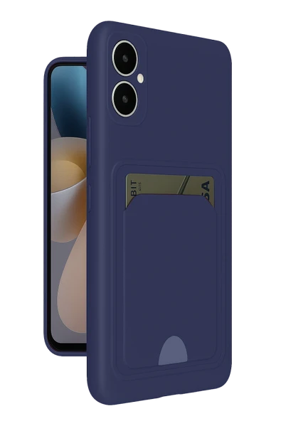 Zipax Samsung Galaxy A05 Kılıf Kartlıklı Soft Silikon Azn-Kelvin ürün görseli 1