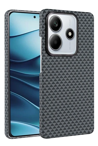 Zipax Xiaomi Redmi Note 14 Pro 4G Kılıf Kevlar Şık Görünüm Magesafe Özellikli Azn-Vga-Mgsf ürün görseli 1