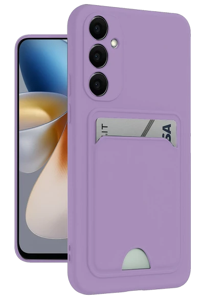 Zipax Samsung Galaxy M15 Kılıf Kartlıklı Soft Silikon Azn-Kelvin ürün görseli 1