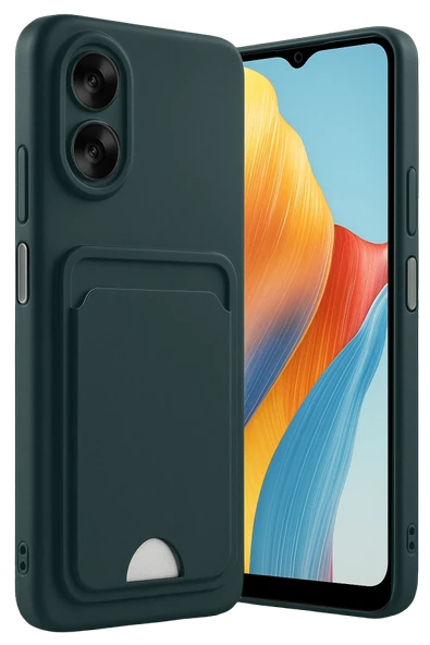 Zipax Oppo A38 Kılıf Kartlıklı Soft Silikon Azn-Kelvin ürün görseli 1