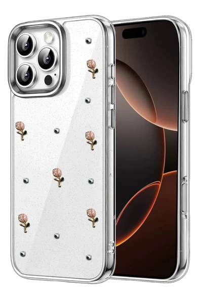 Zipax Apple iPhone 16 Pro Max Kılıf Desenli Silikon Kapak Azn-Fiyonk ürün görseli 1