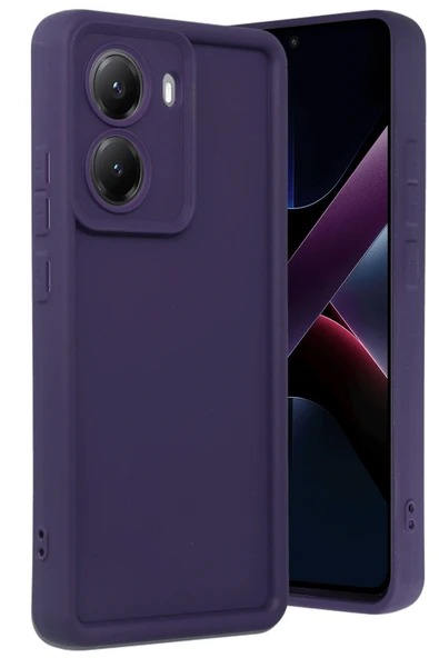 Zipax Xiaomi Poco X7 Pro Kılıf Soft Silikon Kapak Azn-Viera ürün görseli 1