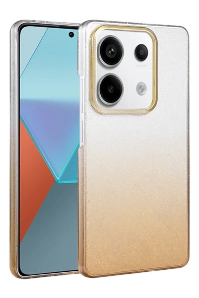 Zipax Xiaomi Redmi Note 13 Pro 4G Kılıf Simli Renk Geçişli Magesafe Kapak Azn-Fiyonk ürün görseli 1