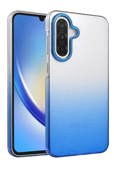 Zipax Samsung Galaxy A26 Kılıf Simli Renk Geçişli Magesafe Kapak Azn-Fiyonk ürün görseli 1
