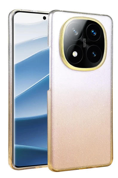 Zipax Xiaomi Redmi Note 14 Pro 5G Kılıf Simli Renk Geçişli Magesafe Kapak Azn-Fiyonk ürün görseli 1