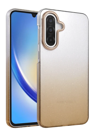 Zipax Samsung Galaxy A56 Kılıf Simli Renk Geçişli Magesafe Kapak Azn-Fiyonk ürün görseli 1