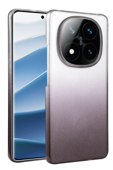 Zipax Xiaomi Redmi Note 14 Pro 5G Kılıf Simli Renk Geçişli Magesafe Kapak Azn-Fiyonk ürün görseli 1