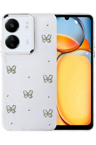 Zipax Xiaomi Redmi 13C Kılıf Desenli Silikon Kapak Azn-Fiyonk ürün görseli 1