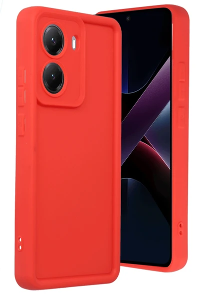 Zipax Xiaomi Poco X7 Pro Kılıf Soft Silikon Kapak Azn-Viera ürün görseli 1
