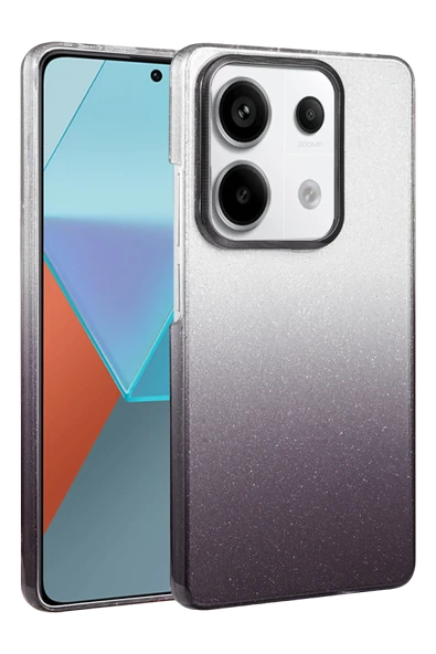 Zipax Xiaomi Redmi Note 13 Pro 4G Kılıf Simli Renk Geçişli Magesafe Kapak Azn-Fiyonk ürün görseli 1