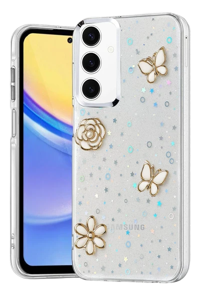 Zipax Samsung Galaxy A15 4G Kılıf Desenli Silikon Kapak Azn-Fiyonk ürün görseli 1
