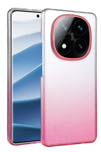 Zipax Xiaomi Redmi Note 14 Pro 5G Kılıf Simli Renk Geçişli Magesafe Kapak Azn-Fiyonk ürün görseli 1
