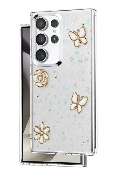 Zipax Samsung Galaxy S25 Ultra Kılıf Desenli Silikon Kapak Azn-Fiyonk ürün görseli 1