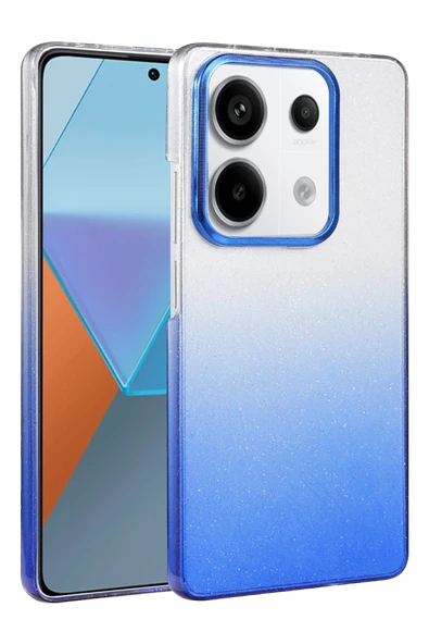 Zipax Xiaomi Redmi Note 13 Pro 4G Kılıf Simli Renk Geçişli Magesafe Kapak Azn-Fiyonk ürün görseli 1