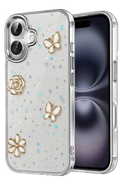 Zipax Apple iPhone 16 Plus Kılıf Desenli Silikon Kapak Azn-Fiyonk ürün görseli 1