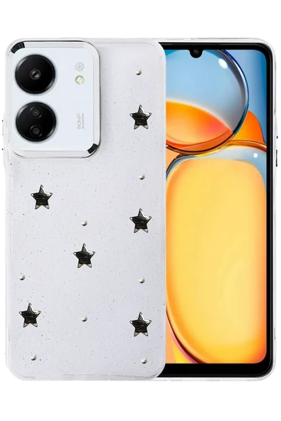 Zipax Xiaomi Redmi 13C Kılıf Desenli Silikon Kapak Azn-Fiyonk ürün görseli 1