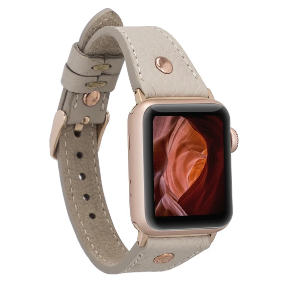 Apple Watch Uyumlu Deri Kordon 38-40-41mm Slim RGTR ERC3 ürün görseli 1