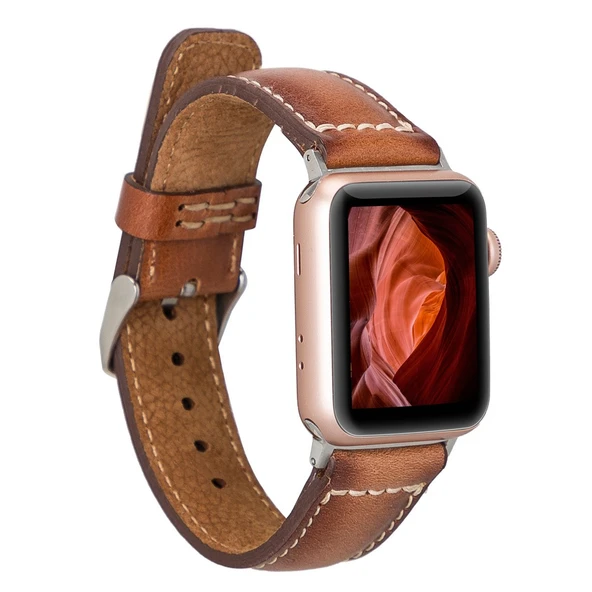 Apple Watch Uyumlu Deri Kordon Sen 38-40-41mm RST2EF ürün görseli 1