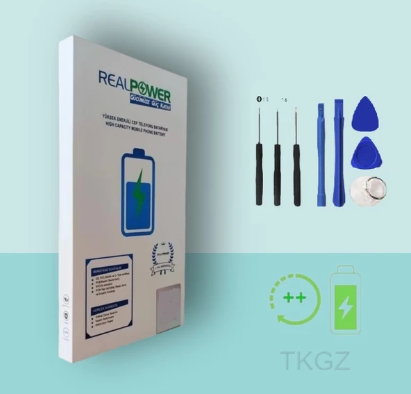 Tkgz - Samsung galaxy M51 - Batarya Pil Sıfır Güçlendirilmİş + Tamir Seti - Realpower ürün görseli 1