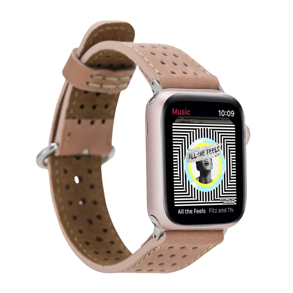 Apple Watch Uyumlu Deri Kordon 42-44-45mm 87011  RST8 ürün görseli 1