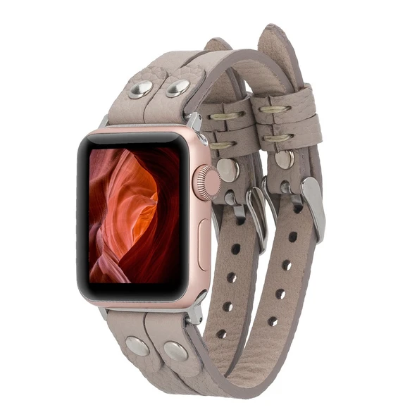 Apple Watch Uyumlu Deri Kordon Ely Double Tour ST ERC3 ürün görseli 1