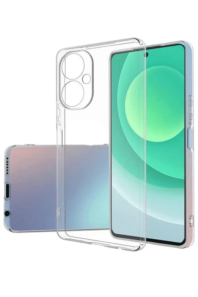 Zipax Tecno Spark 9 Pro Kılıf Şeffaf İnce Silikon Kapak Azn-Lüx ürün görseli 1