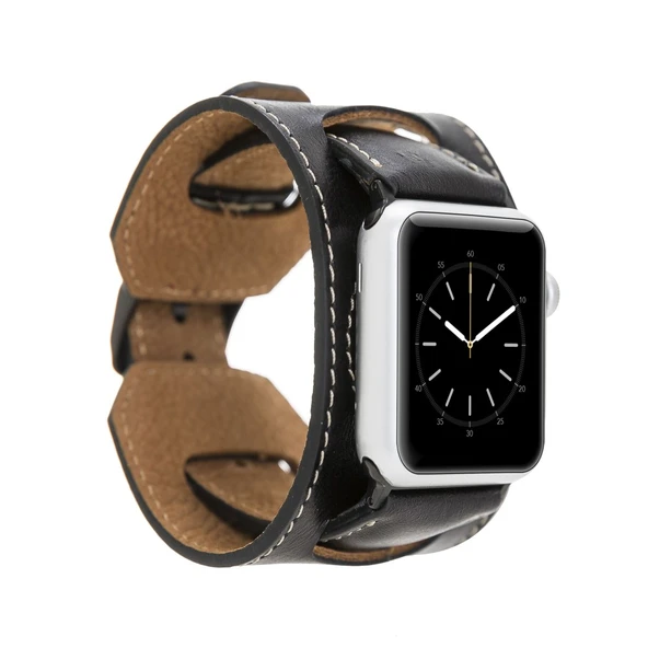 Apple Watch Uyumlu Deri Kordon 42-44-45mm Cuff RST1 ürün görseli 1